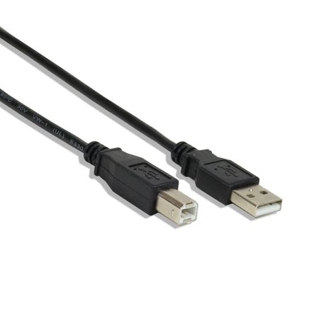SANOXY Printer Cable USB 2.0 A to B A Male to B Male Compatible with HP Cannon Epson Dell Brother 3ft SANOXY-CABLE69-3ft